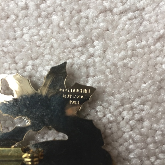 Vintage G Duchin Redesigned Singed Sleigh Pin - Picture 4 of 5